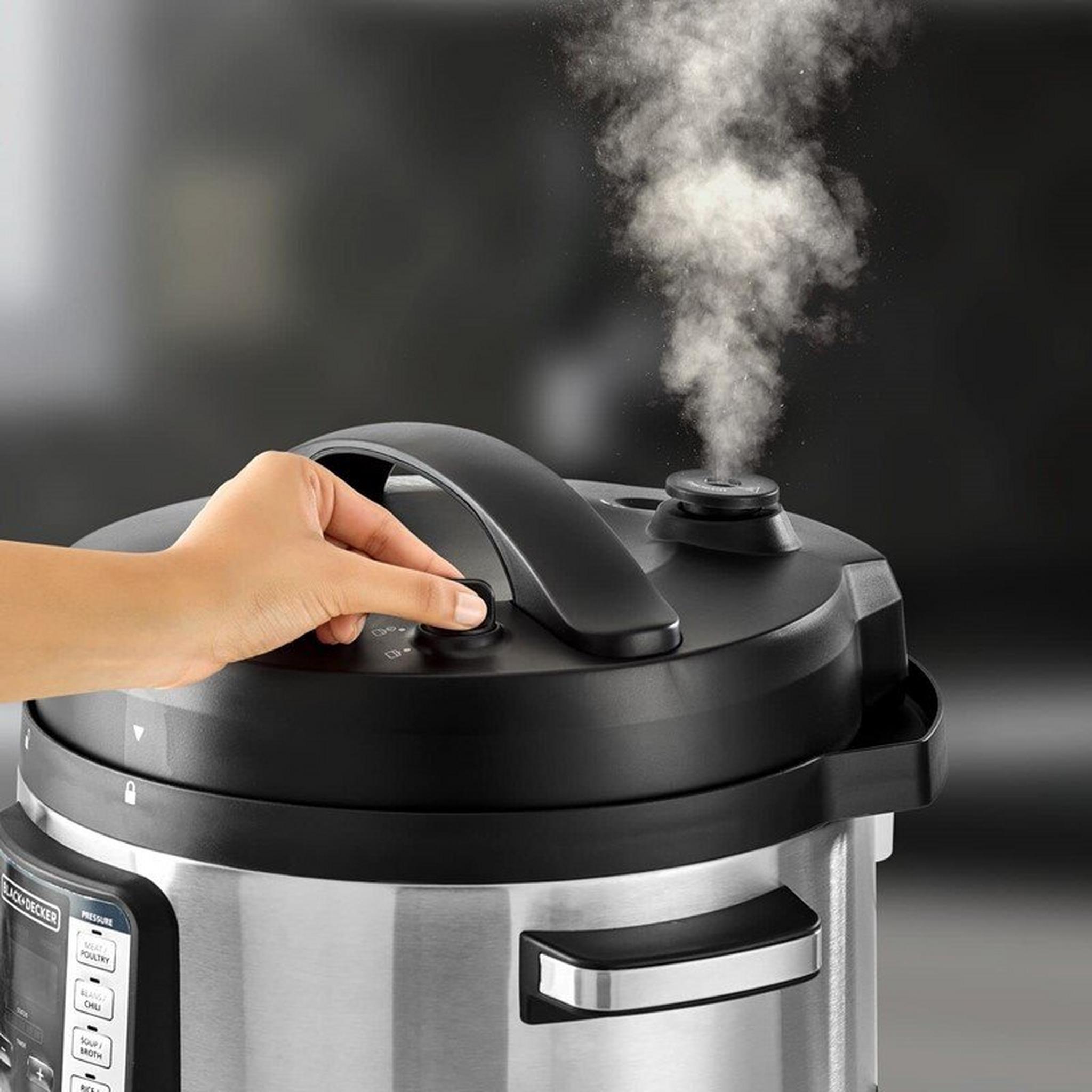 Black+Decker (9 In 1) - 1350W - Smart Steam Pot