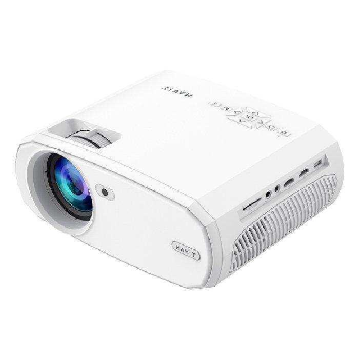 HAVIT HD Projector, PJ202 - White