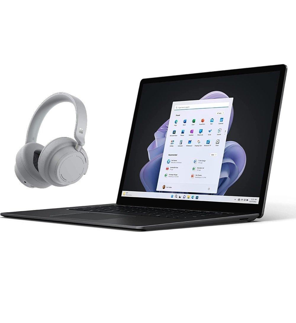 Pre-Order Microsoft - Surface Laptop 5 - Intel Evo Platform Core i7 - 15” Touch Screen - 16GB Memory - 512GB SSD with Windows 11 - Black