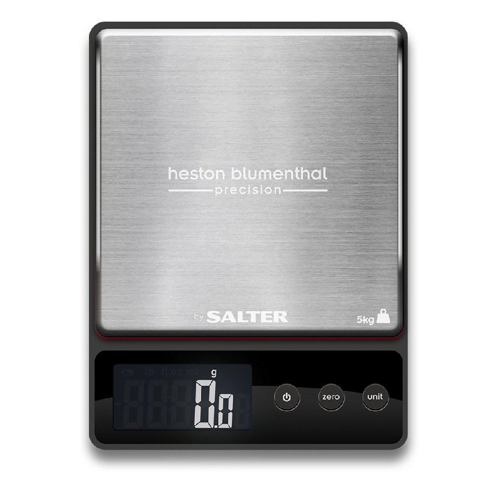 ميزان مطبخ رقمي هيستون بلومنتال دقيق من سالتر، 5 كغ - 1140AHBBKDR