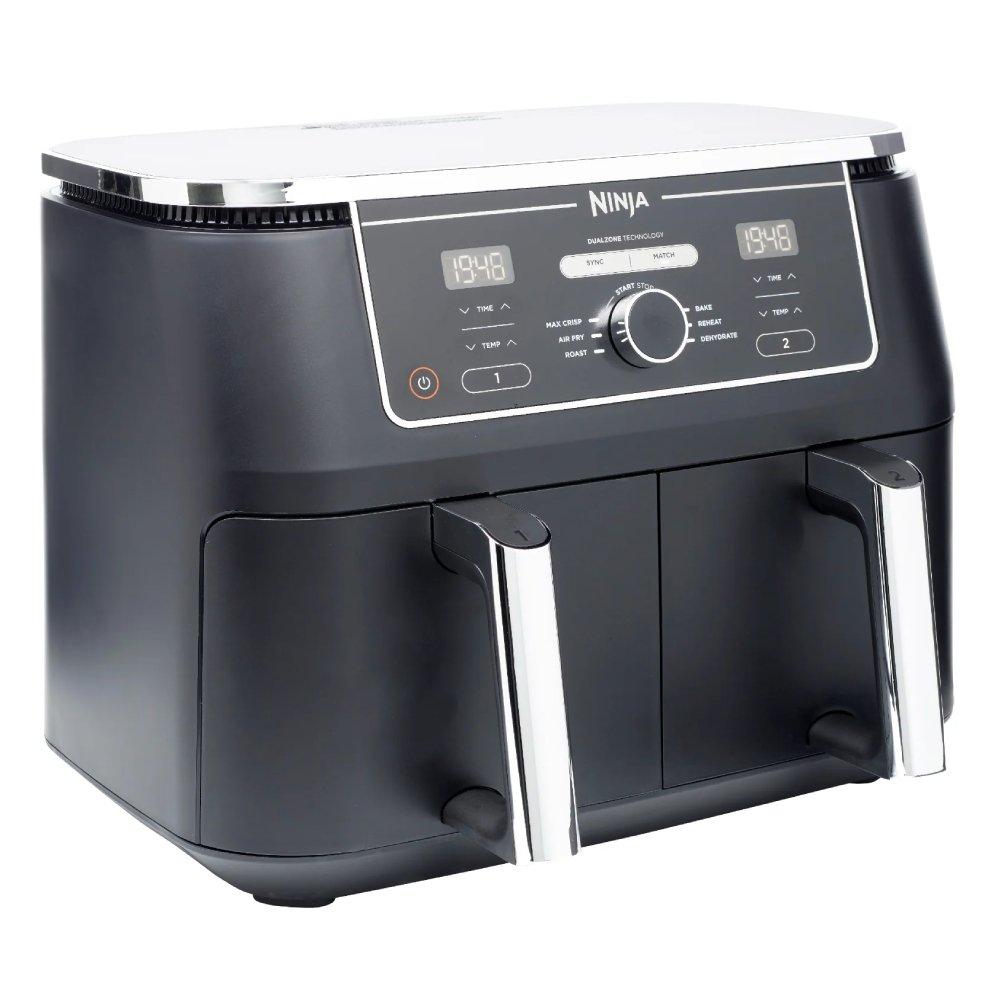 Buy Ninja dual zone air fryer, 2470w, 9. 5l, af400me - black in Saudi Arabia