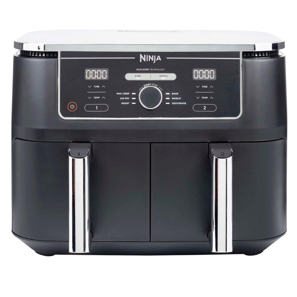 Ninja Dual Zone Air Fryer, 2470W, 9.5L, AF400ME - Black