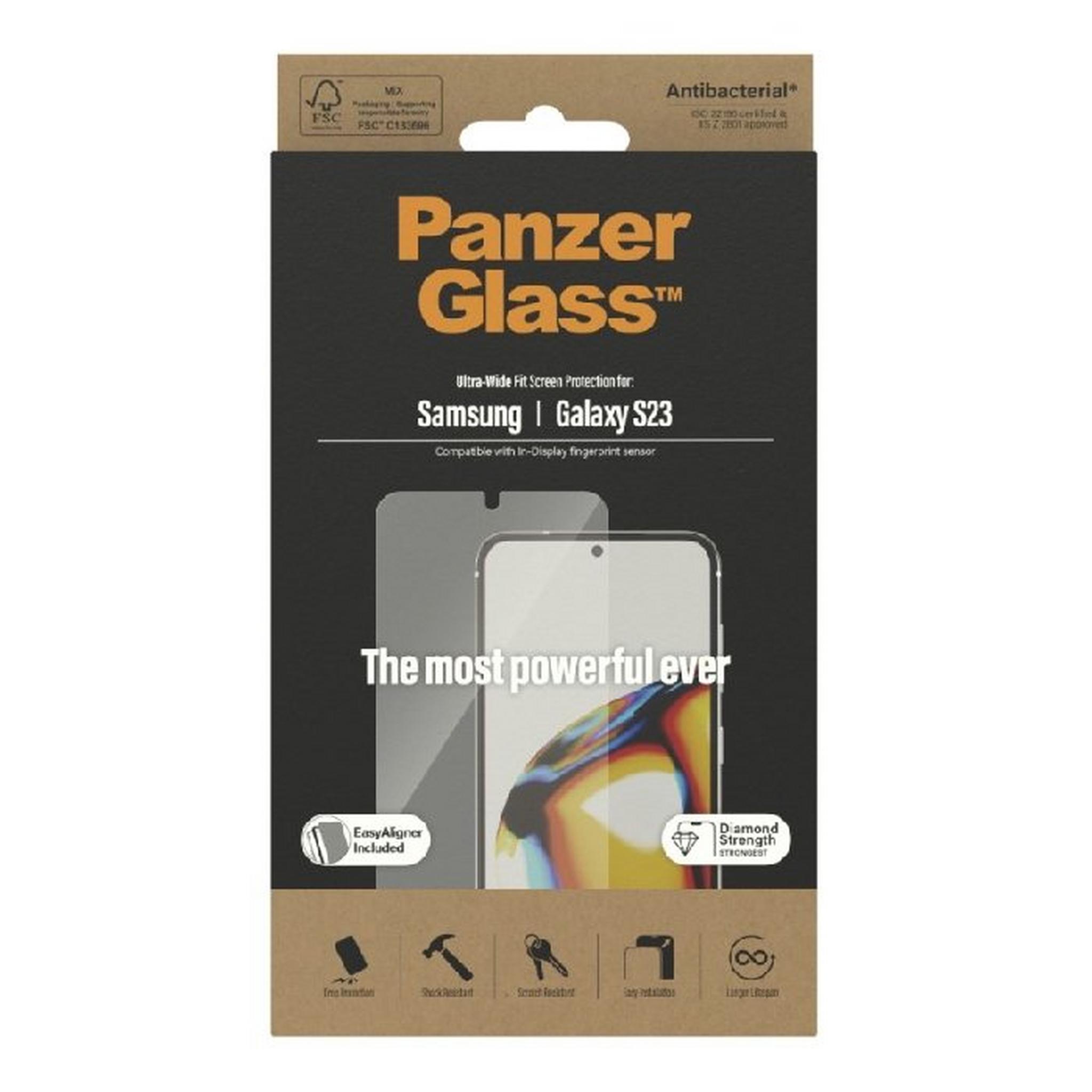 Panzer Ultra-Wide Fit Screen Protector for Samsung Galaxy S 2023, 7315-PG