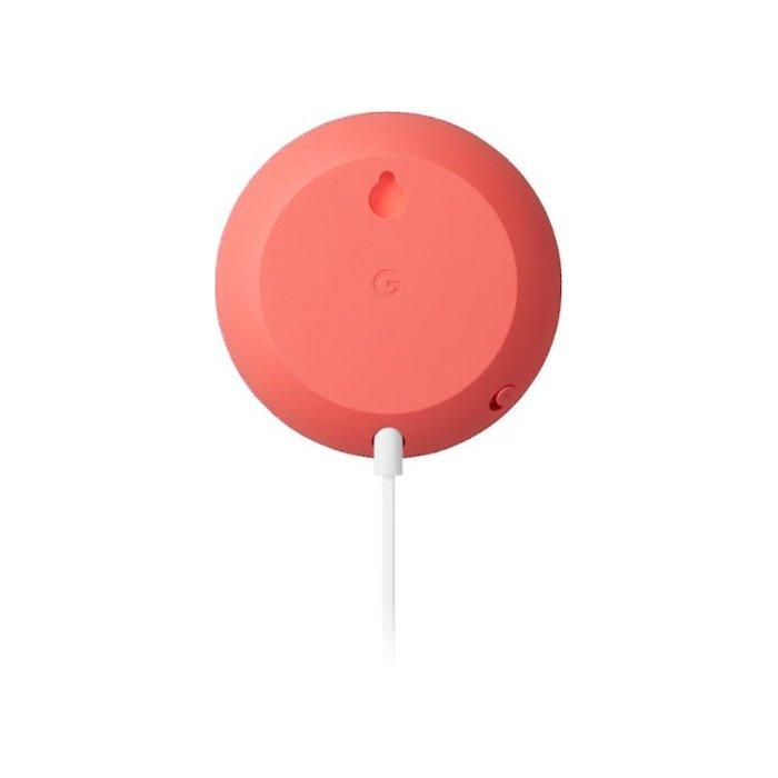XIAOMI Google Nest Mini 2nd Gen Smart Speaker, GA01141-US -Coral