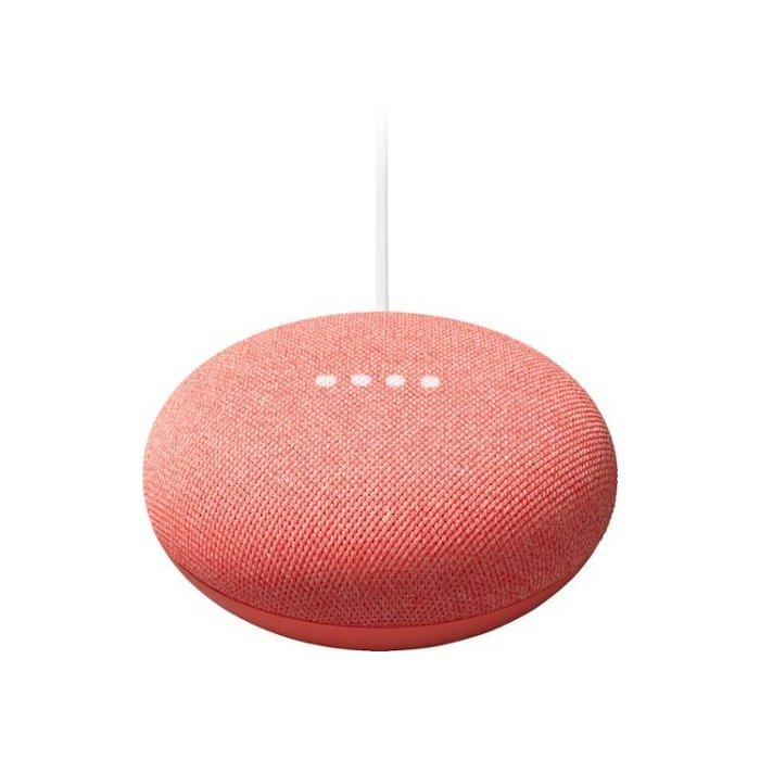 XIAOMI Google Nest Mini 2nd Gen Smart Speaker, GA01141-US -Coral