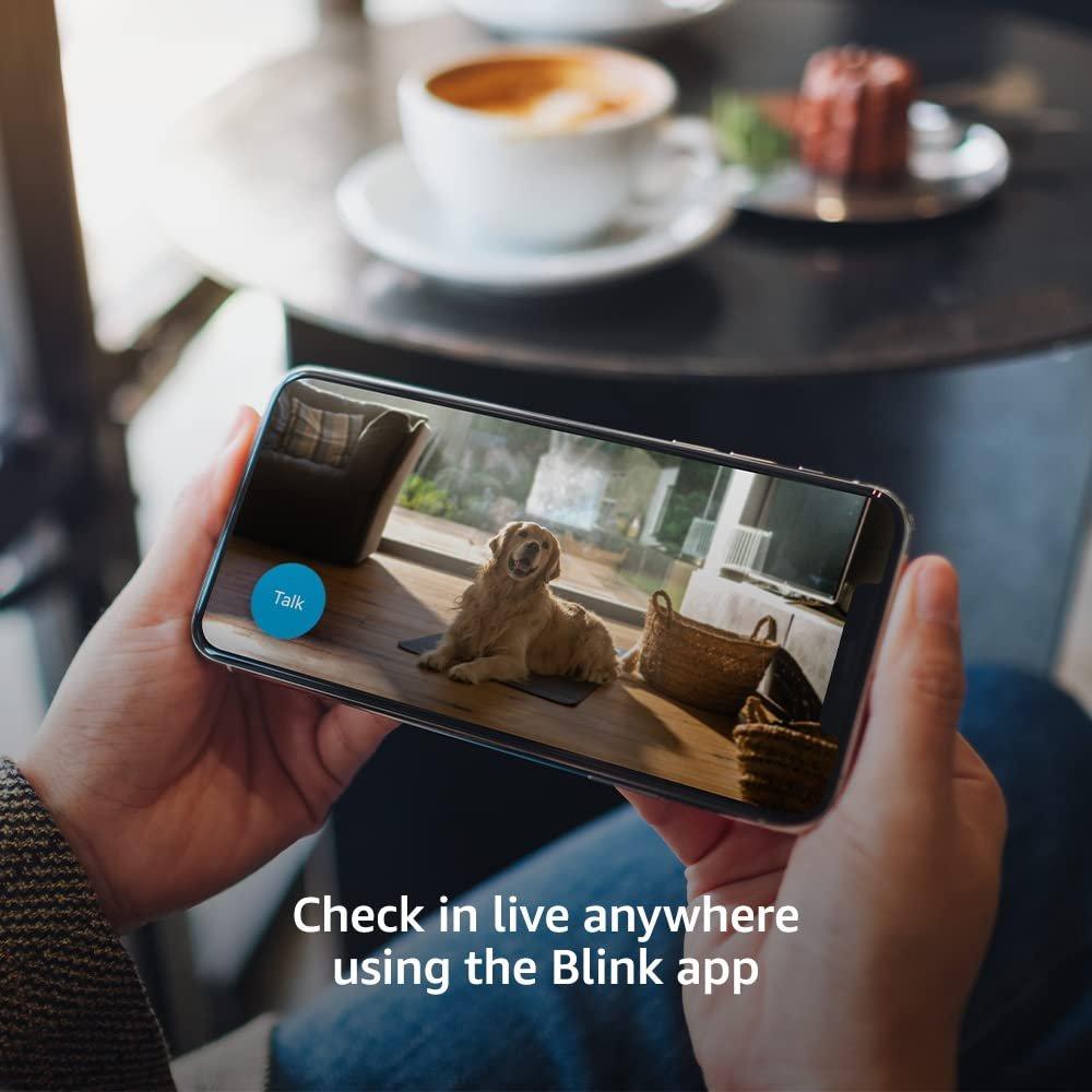 Blink Mini, Indoor, 1080p, Security Camera, B09N6V1FHG – Black