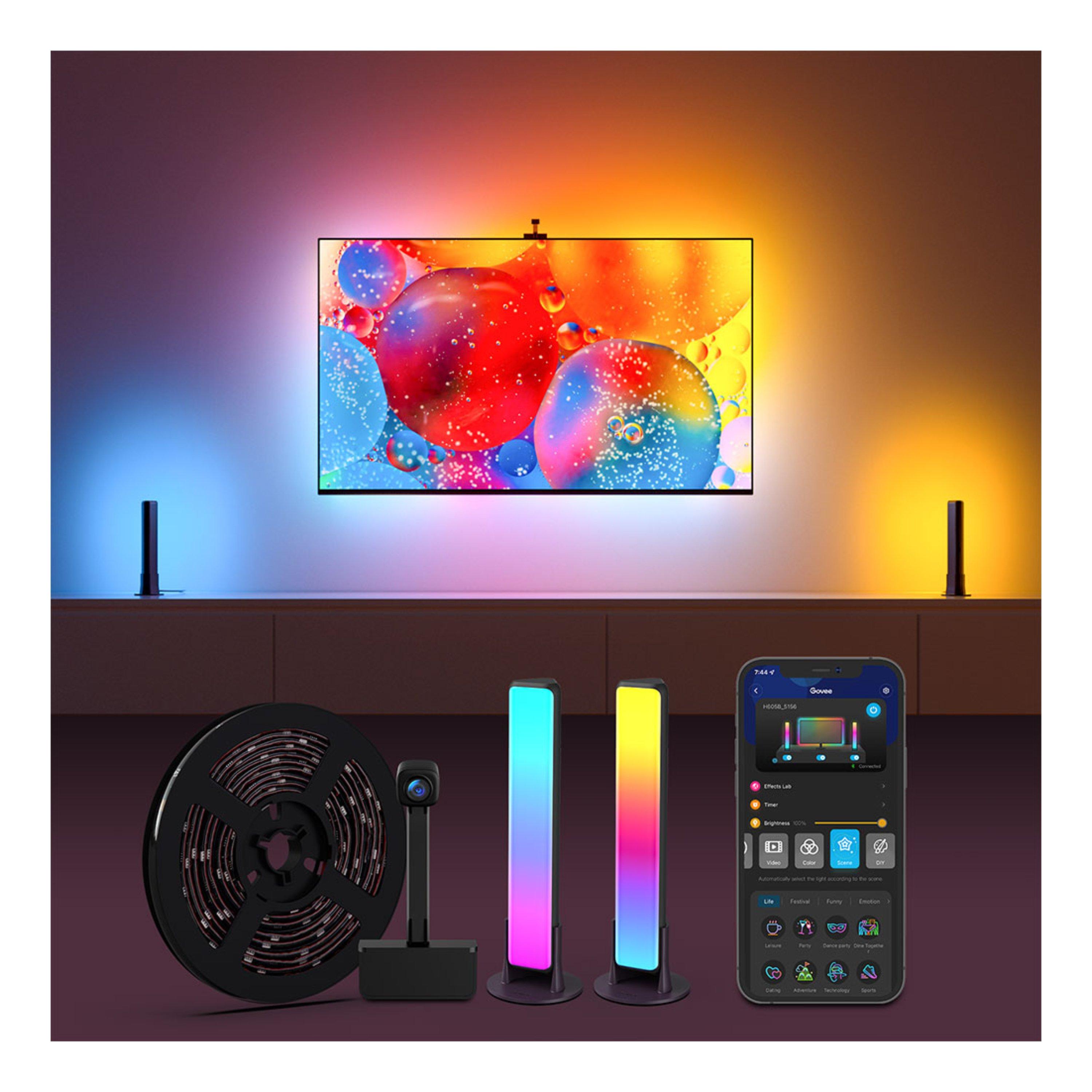 Govee DreamView Pro Kit LED Strip Lights & Light Bars with Camera