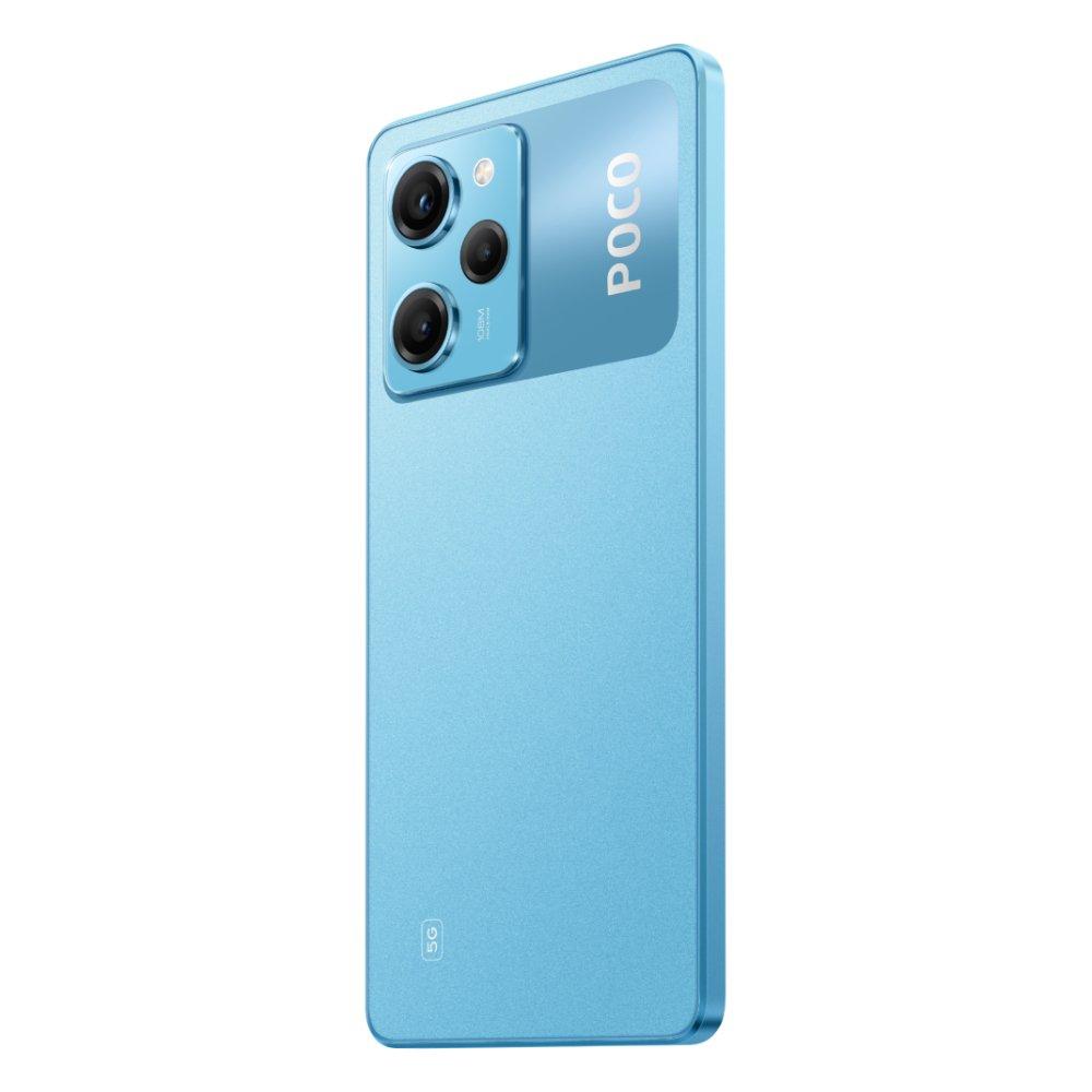 هاتف بوكو اكس5 برو من شاومي، قياس 6.67 بوصة، سعة 256 جيجابايت، 8 جيجابايت رام - أزرق