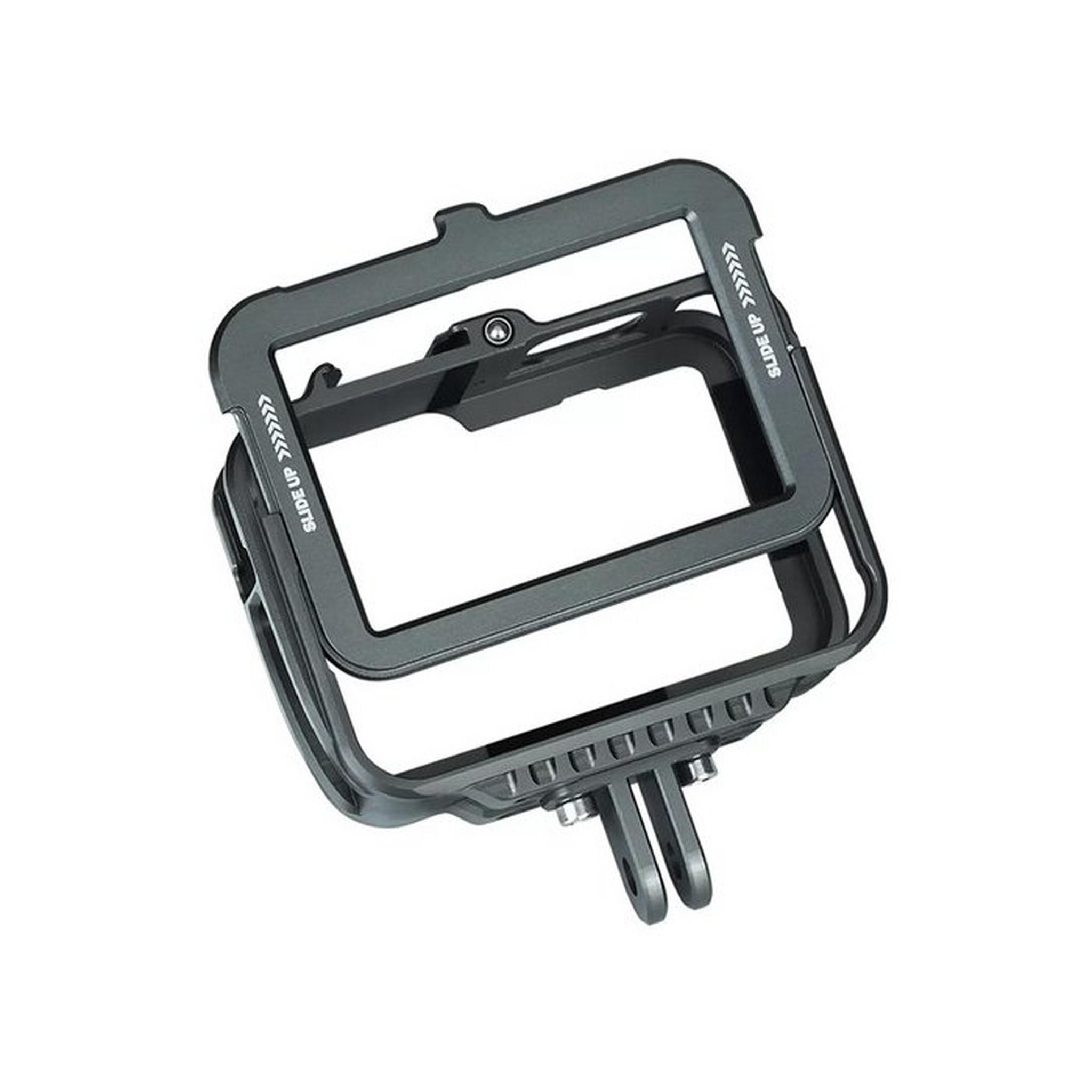 TELESIN Aluminum Alloy Frame Case for GoPro Hero10/9, GP-FMS-901 - Black