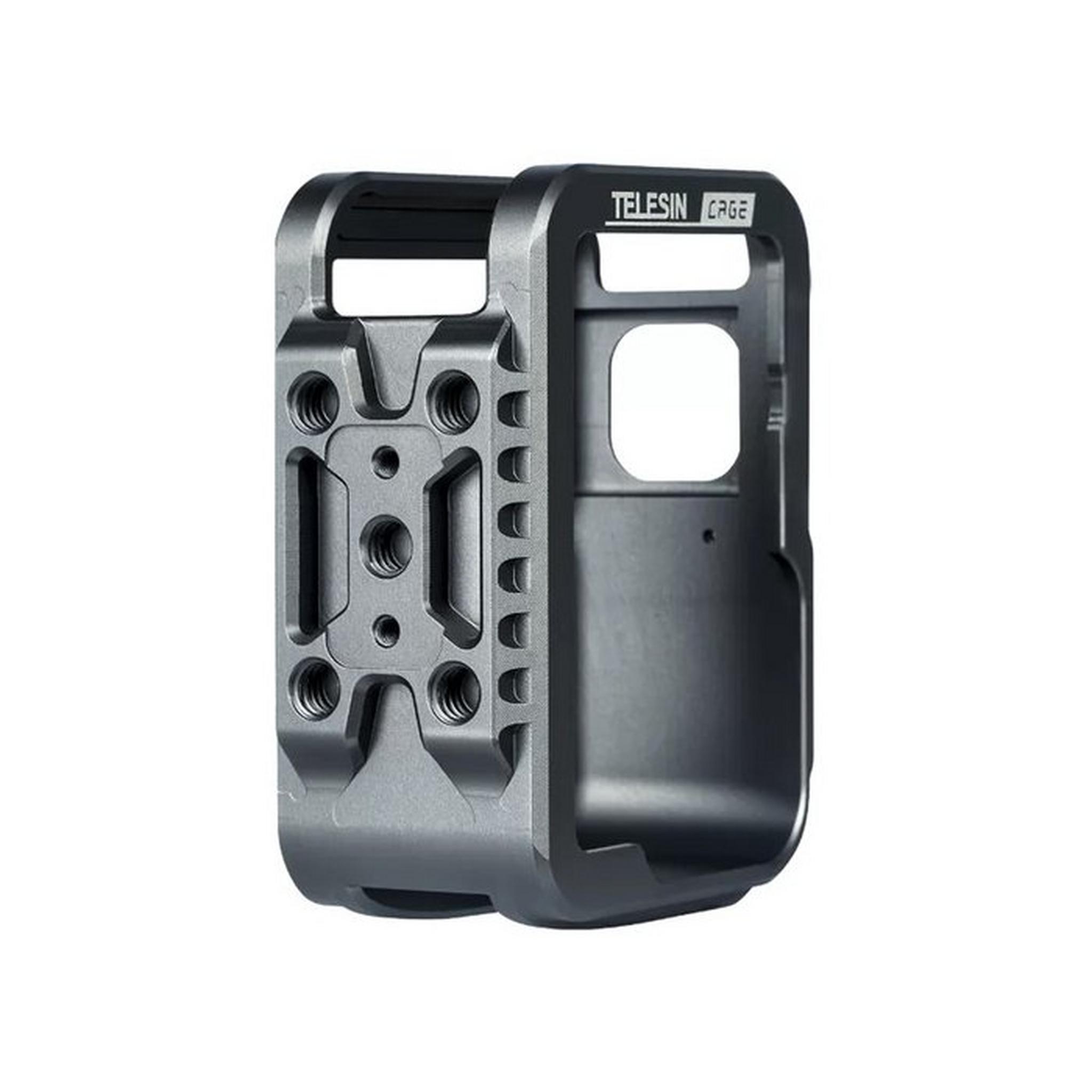 TELESIN Aluminum Alloy Frame Case for GoPro Hero10/9, GP-FMS-901 - Black