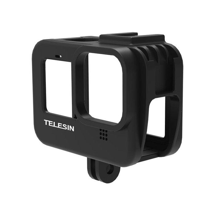 TELESIN Horizontal Frame Case for GoPro Hero 10/9, GP-FMS-903 - Black