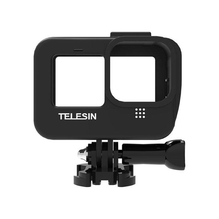 TELESIN Horizontal Frame Case for GoPro Hero 10/9, GP-FMS-903 - Black