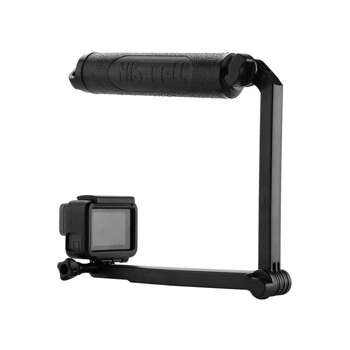 عصا سيلفي 3 اتجاهات/ مونوبود مع حامل ثلاثي صغير لكاميرا جو برو اكشن من تيليسن، GP-MFW-300