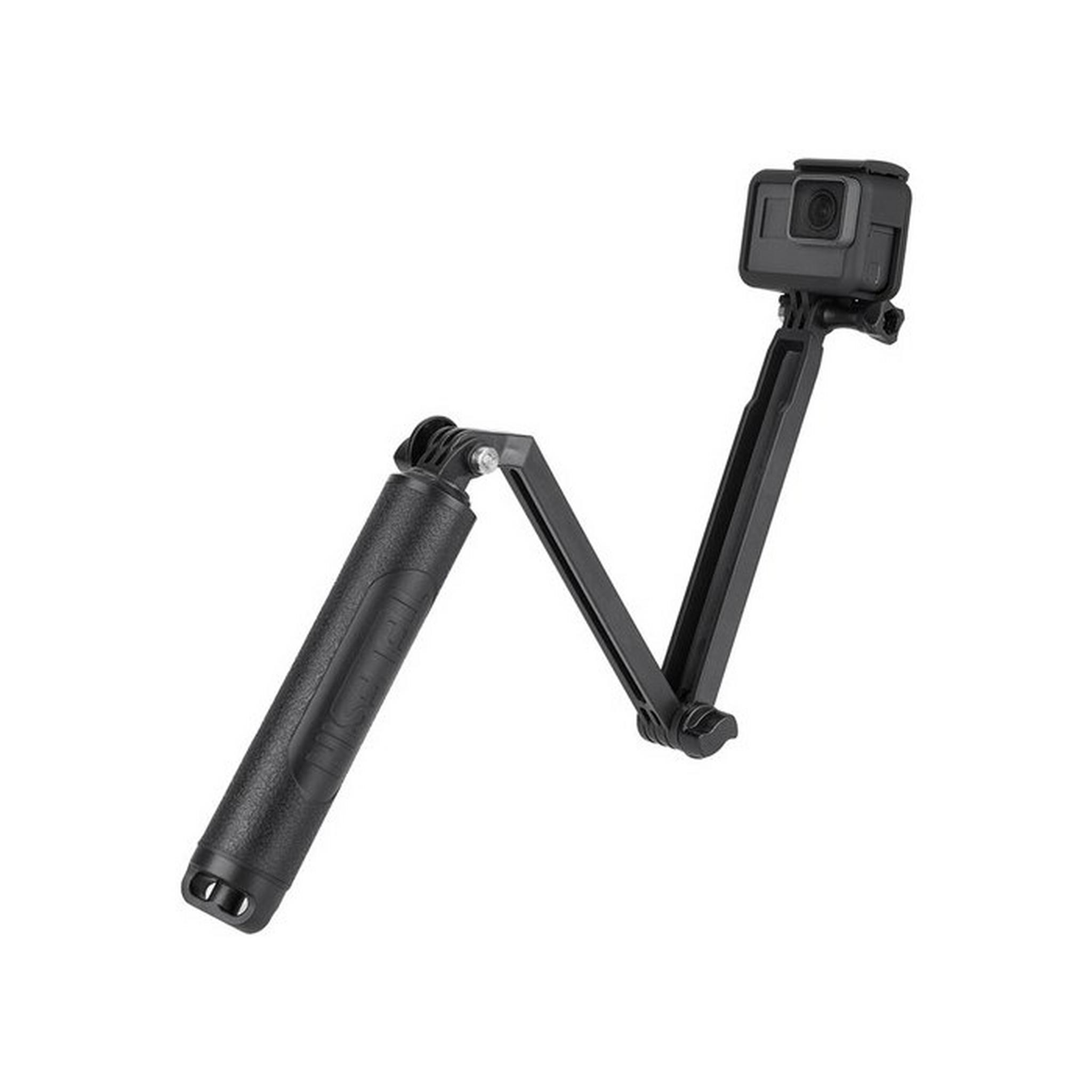 TELESIN 3-Way Handgrip/Monopod with Mini Tripod For GoPro Action Camera, GP-MFW-300