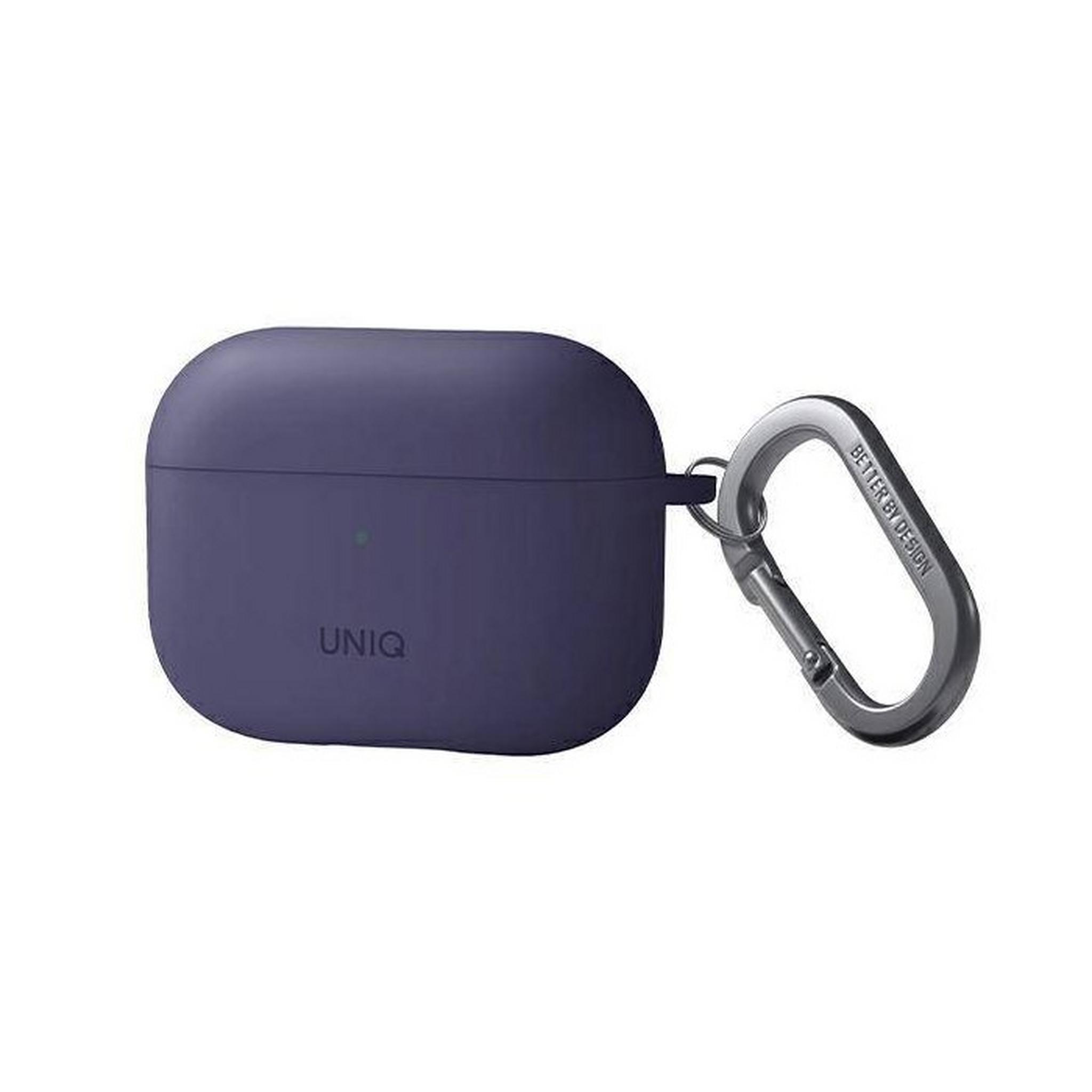 Uniq Nexo Silicon Case For Airpods Pro 2 with Ear Hooks - Purple