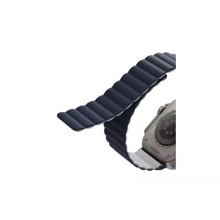 Uniq Revix 49/45/44/42mm Reversible Apple Watch Strap, 8886463683941 – Blue/Grey