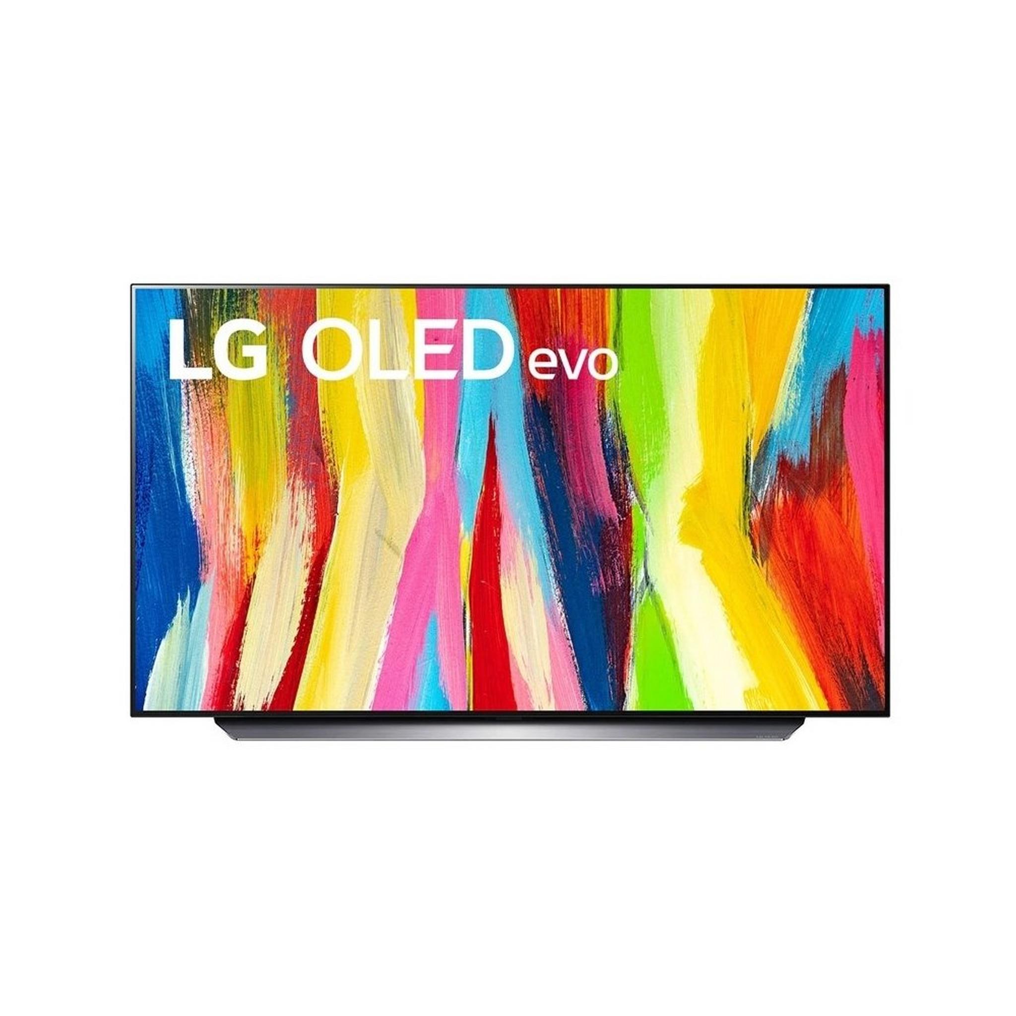 LG 83-inch 4K UHD OLED Smart TV, OLED83C26LA.AMVG - Black