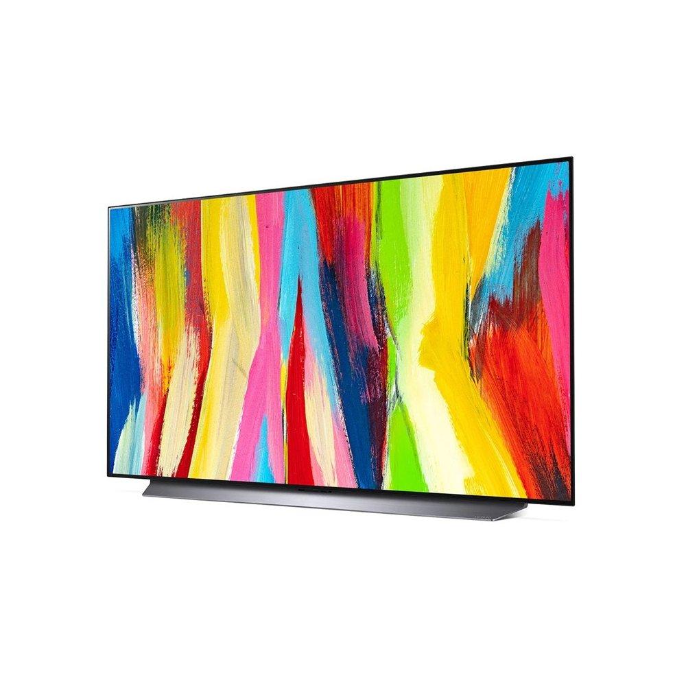 LG 48-INCH Smart UHD OLED C2 TV, 2022, OLED48C26LA.AMVG- Black
