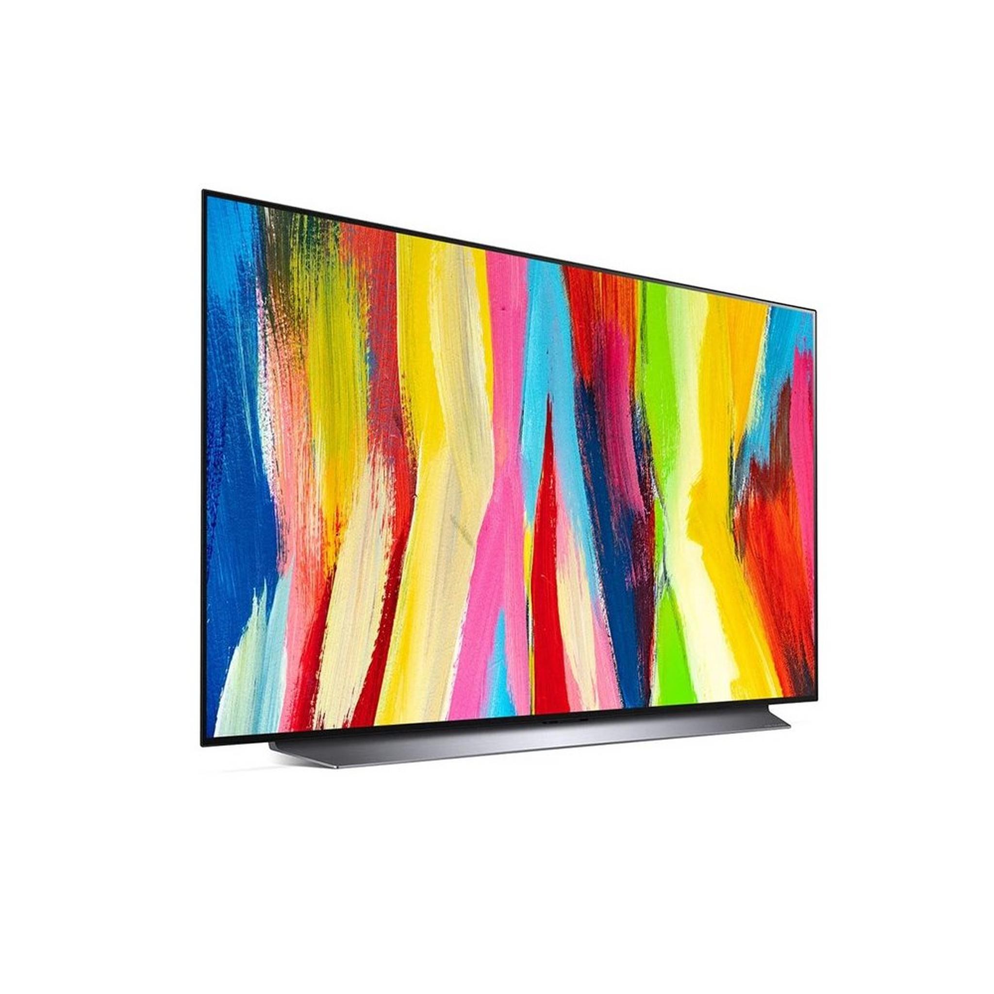 LG 48-INCH Smart UHD OLED C2 TV, 2022, OLED48C26LA.AMVG- Black