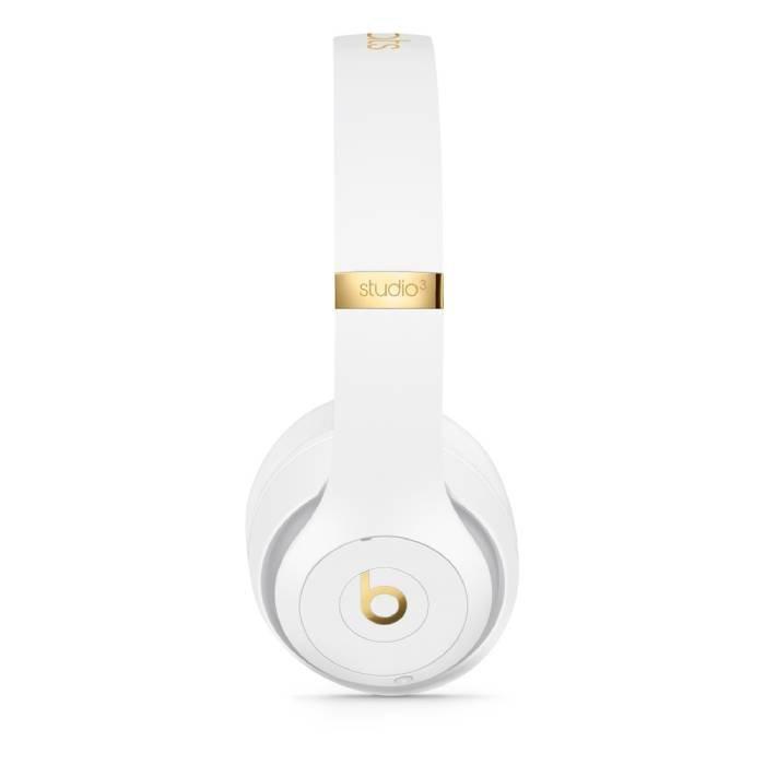 Beats Studio3 Wireless Over?Ear Headphones, MX3Y2ZM/A ? White