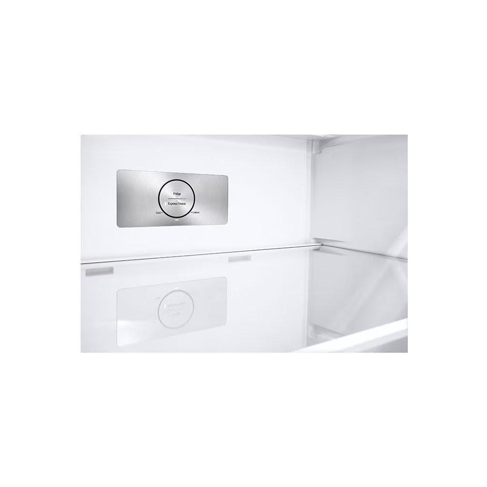 LG Refrigerator Top mount, 13.9 Cft, Inverter Compressor, LT15CBBSIV1 - Platinum Silver
