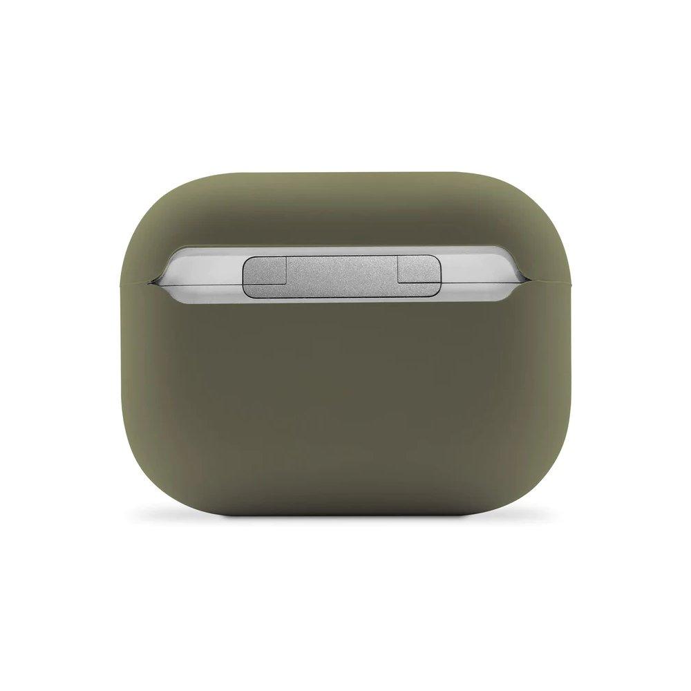 PITAKA Decoded Silicone Case for AirPods Pro 2nd Gen, D23APP2C1SOE- Olive