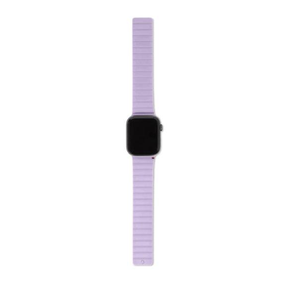 Pitaka Decoded Apple Watch Magnetic Strap, Silicone, 42/44/45/49mm – Lavender