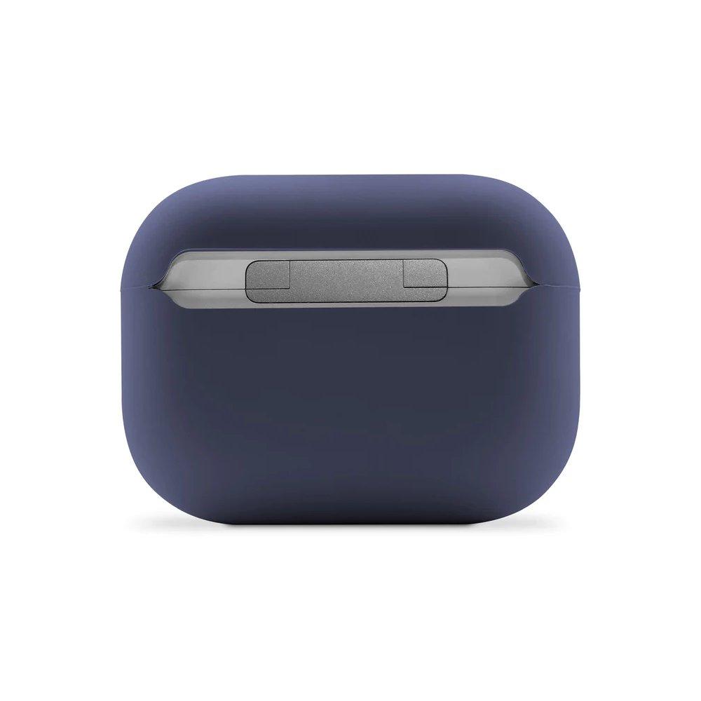 PITAKA Decoded Silicone Case for AirPods Pro 2nd Gen, D23APP2C1SMNY - Navy Peony Blue