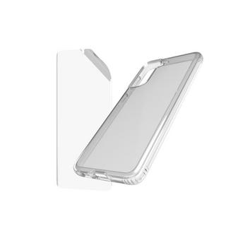 Buy Tech21 evo clear case & screen protector bundle for galaxy s23+, t21-10078- clear in Kuwait