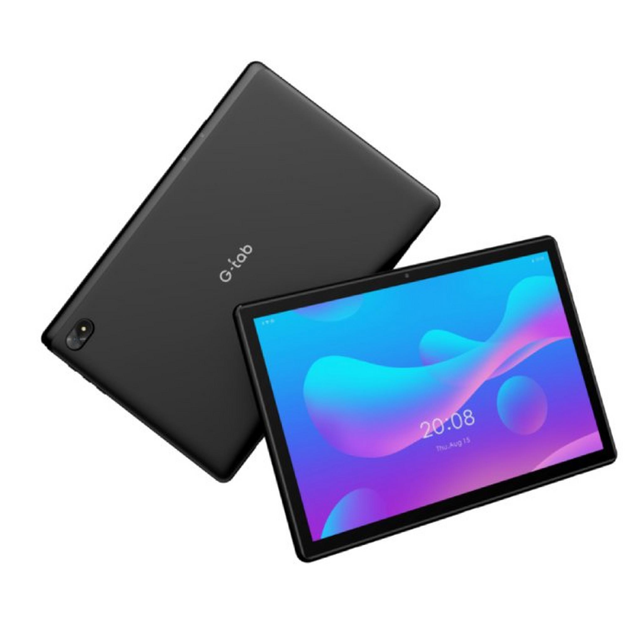 G-Tab C20 Tablet, 10.1 Inch, 2GB RAM, 32GB, Android 11, 4G + WIFI - Black