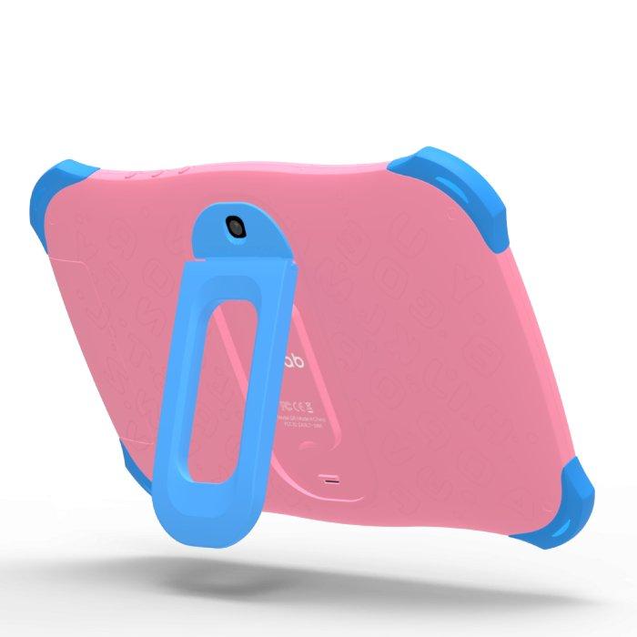 تابلت كيو 6 من جي تاب للأطفال، 7 بوصة، 2جيجابايت رام، 32 جيجابايت، اندرويد 10 ، واي-فاي - زهري