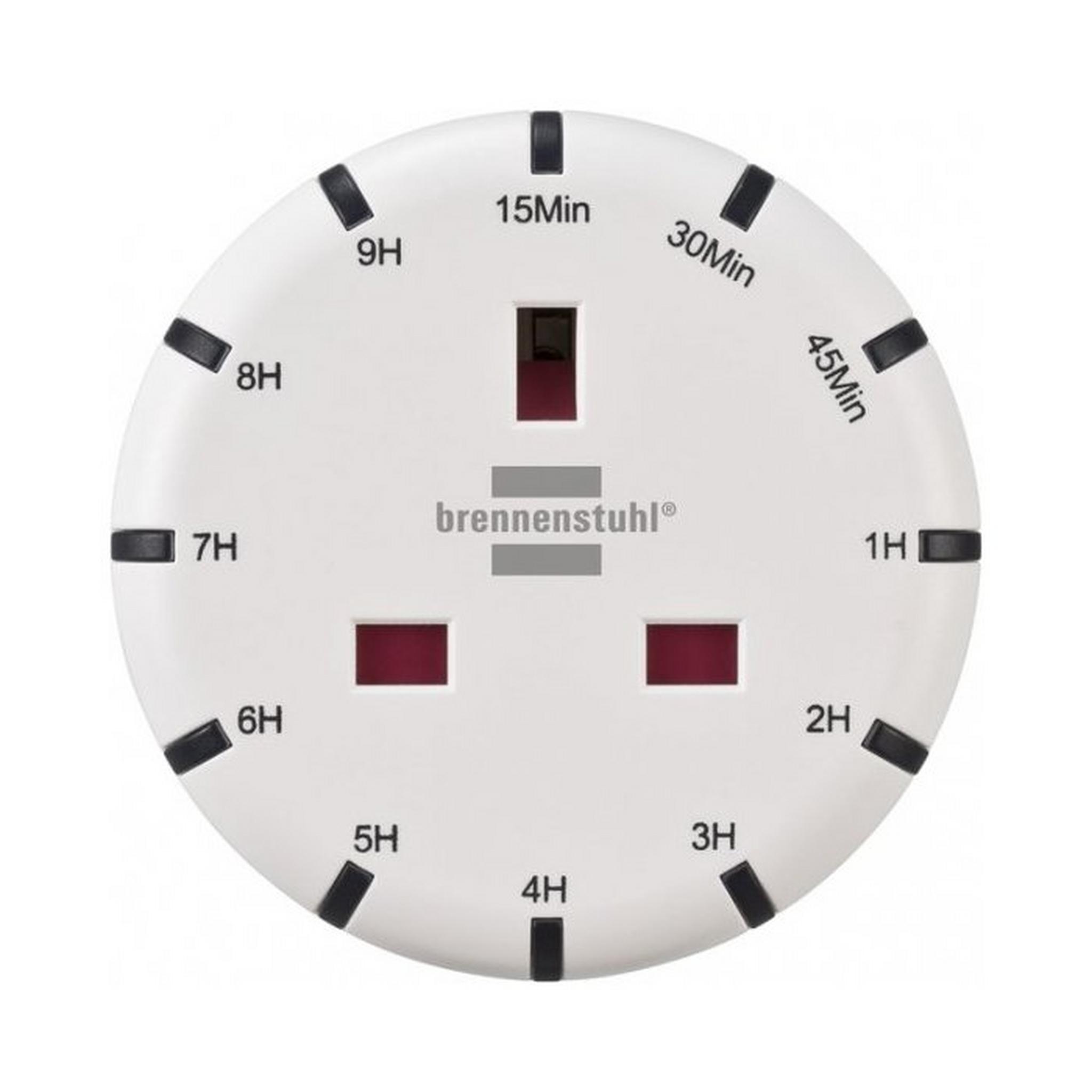 Brennenstuhl Digital countdown timer, 1506133 – White