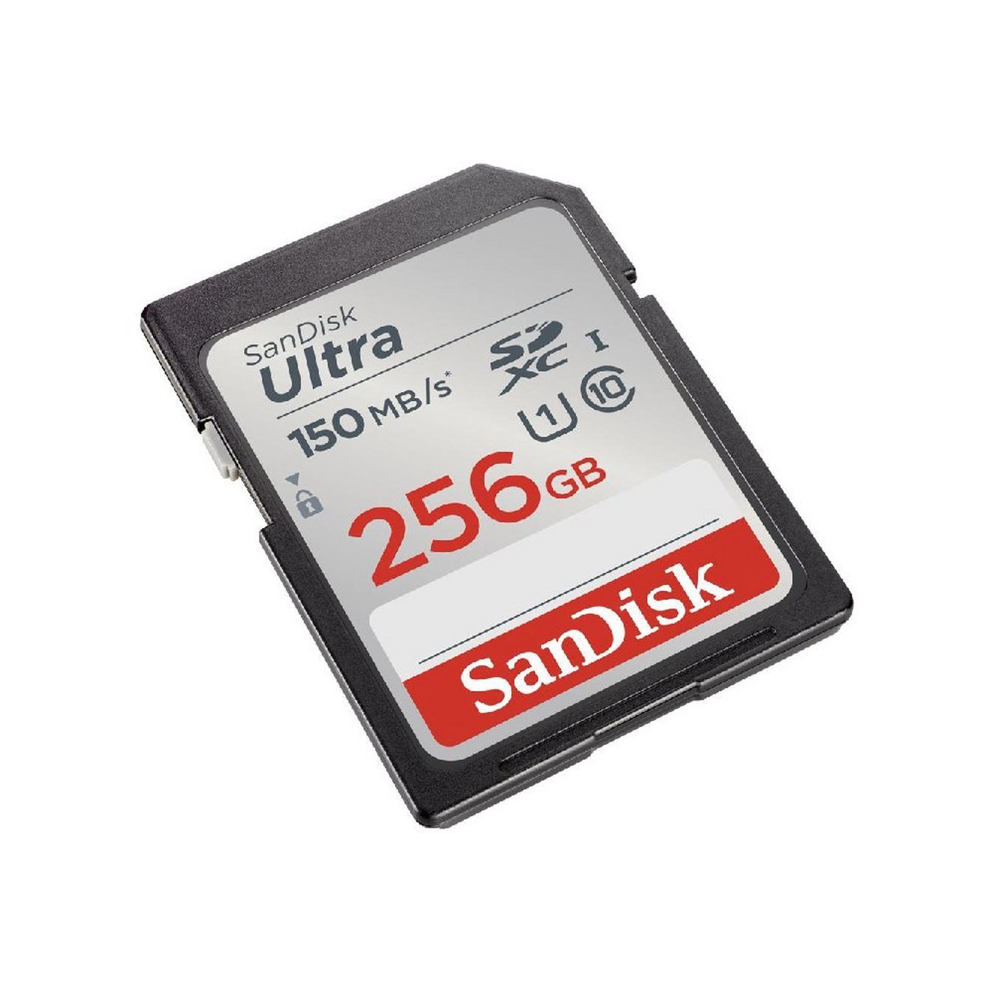 SanDisk 256GB Ultra SDXC UHS-I SD Card 150MB/s