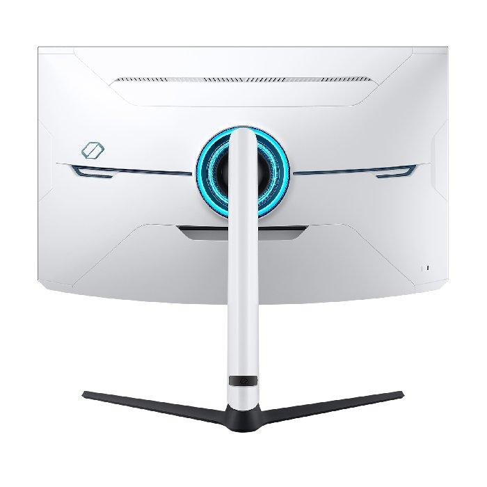 شاشة سامسونج للألعاب، 32 بوصة، فائقة الدقة، كوانتوم ميني ليد، LS32BG850NMXUE - أبيض