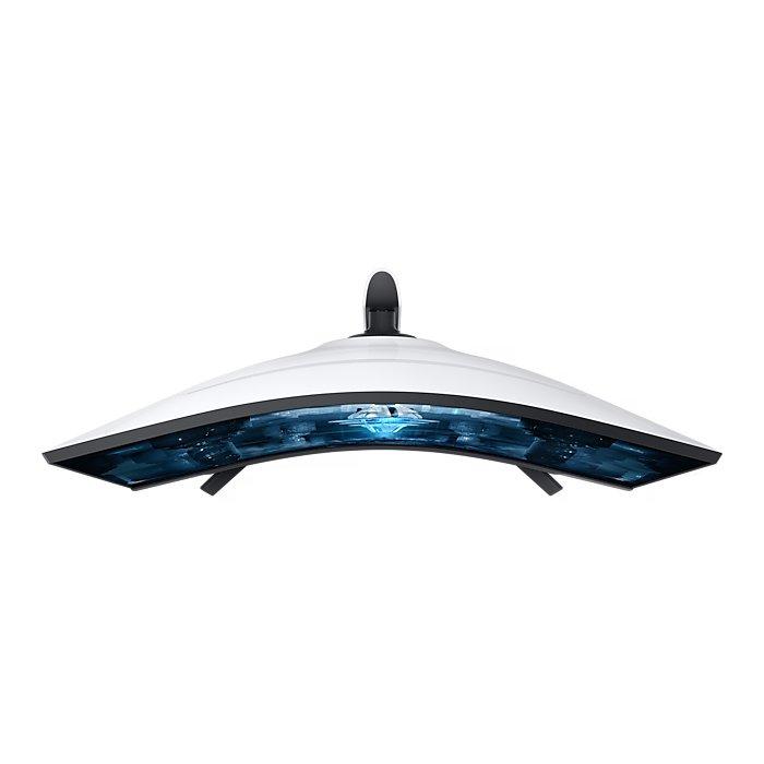 شاشة سامسونج للألعاب، 32 بوصة، فائقة الدقة، كوانتوم ميني ليد، LS32BG850NMXUE - أبيض