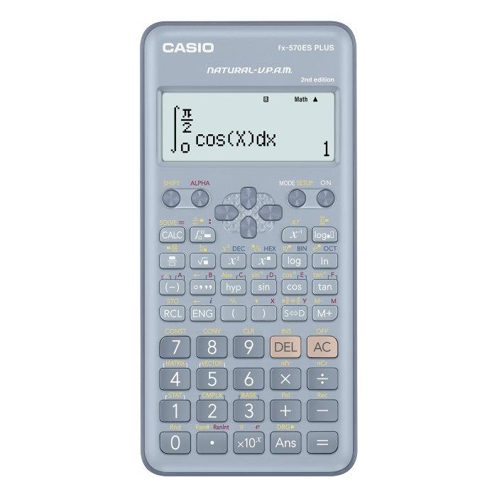 Buy Casio scientific calculator, fx-570es plus - blue in Kuwait
