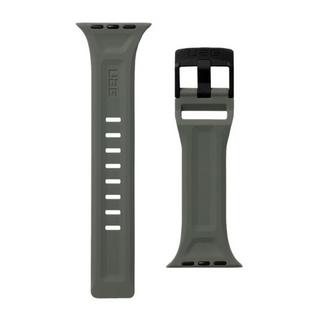 Buy Uag silicone strap for apple watch 45 mm/44 mm/42 mm/ultra, 191488117245- green in Kuwait