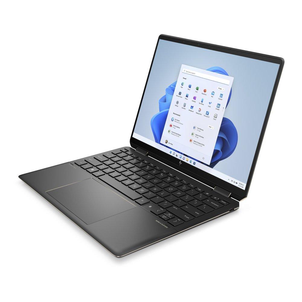 HP Spectre x360 2-in-1 Laptop, Intel Core i5, 8GB RAM, 512GB SSD, 13.5-inch, Intel Graphics Xe, Windows 11, 6W2T6EA - Black