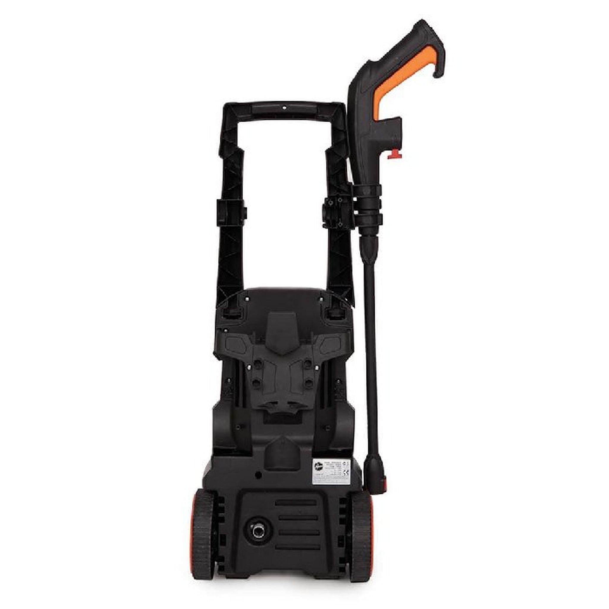 Hoover Pressure Washer With 9 Accessories, 2800W, 165 Bar, HPW-M2816 – Black and Orange