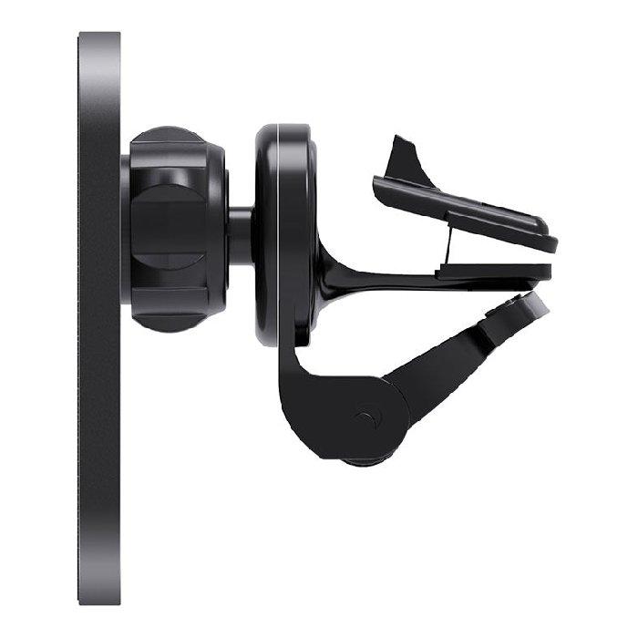 مجموعة الشحن 3 في 1 من بلوبيبل، 15 واط شاحن لاسلكي ماجسيف للسيارة + 38 واط شاحن سيارة مع كابل 1 متر يو اس بي ايه إلى سي، BP-NAVIMAGCMBO-BK - أسود