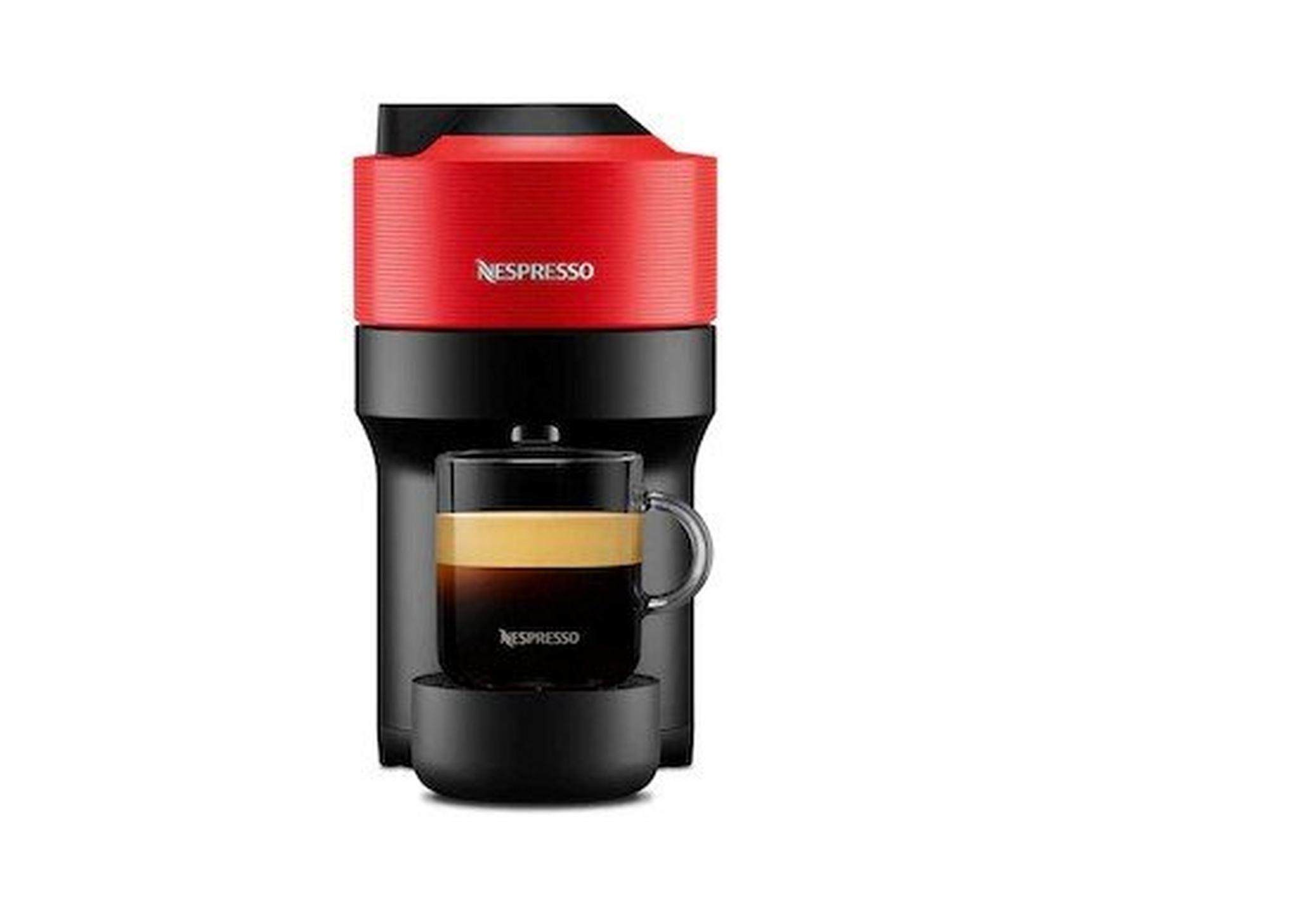 NESPRESSO Vertuo Pop Coffee Maker,1260 W, 0.6L, GCV2-GB-RE-NE– Spicy Red