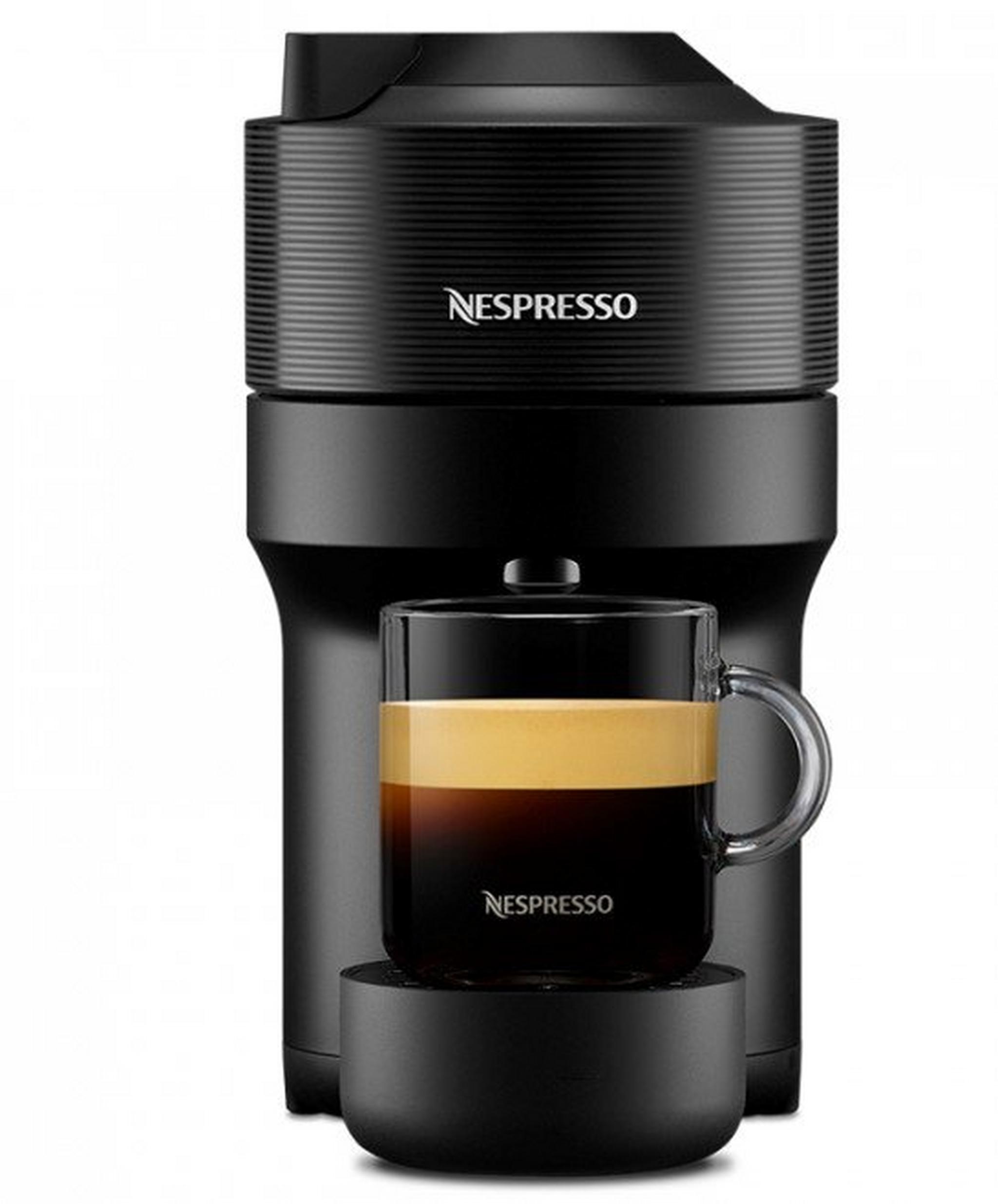 ماكينة تحضير القهوة فيرتو بوب من نسبريسو، قدرة 1260 واط، سعة 0.6 لتر، GDV2-GB-BK-NE - أسود