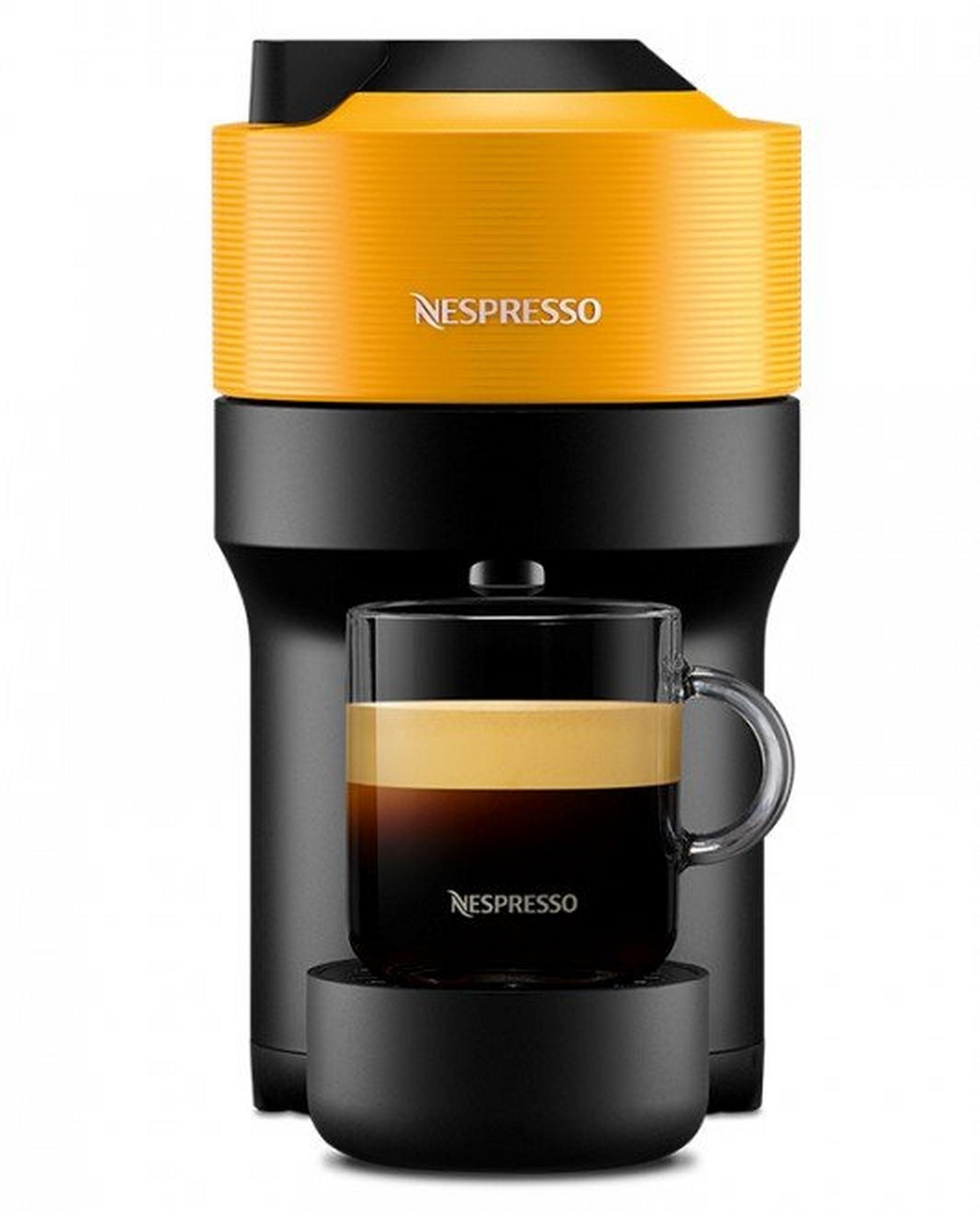 NESPRESSO Vertuo Pop Coffee Maker,1260 W, 0.6l, GDV2-GB-YE-NE– Mango Yellow