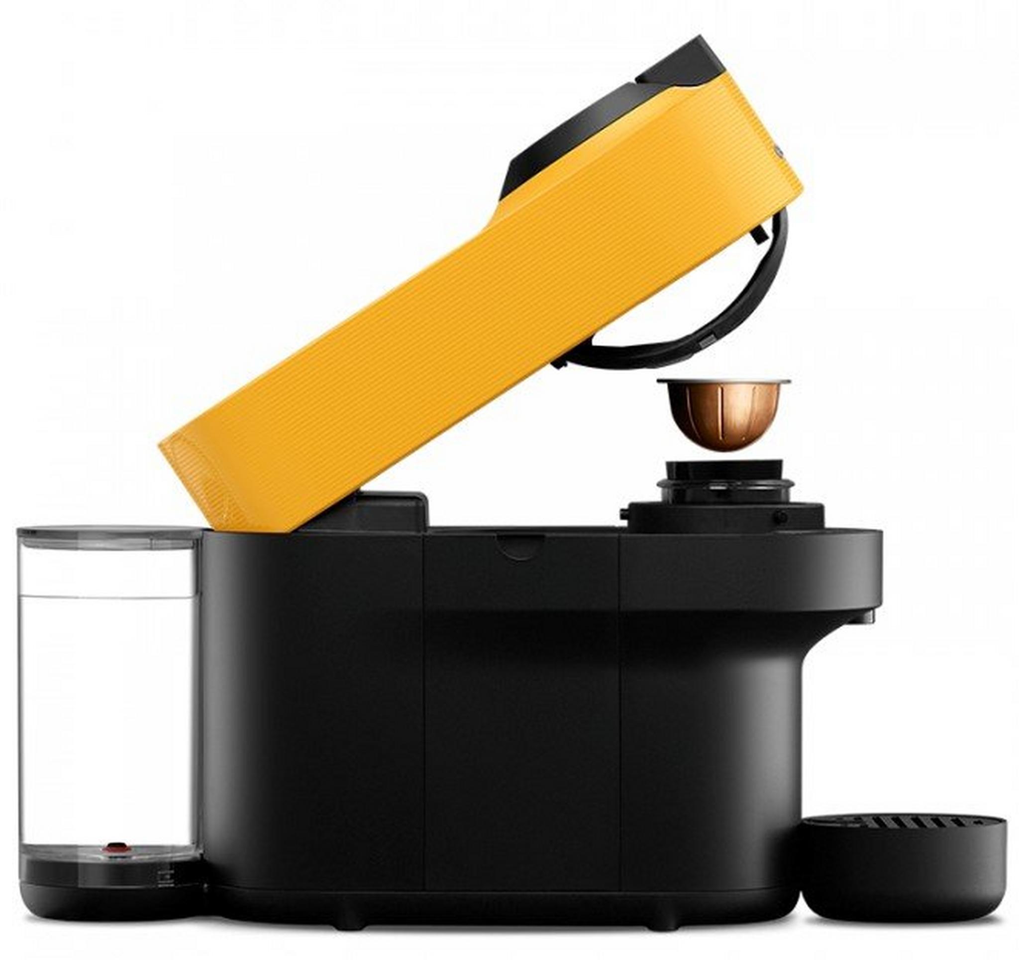 ماكينة تحضير القهوة فيرتو بوب من نسبريسو، قدرة 220 واط، سعة 0.6 لتر، GDV2-GB-YE-NE – أصفر مانجو