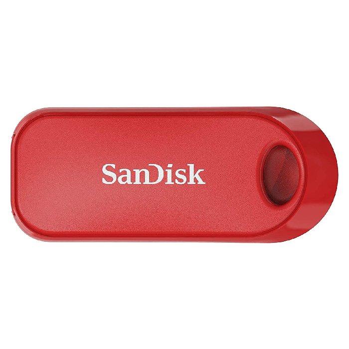 SanDisk Cruzer Snap USB Flash Drive, 32GB, 3-pack, SDCZ62-032G-G46T - Black/Blue/Red