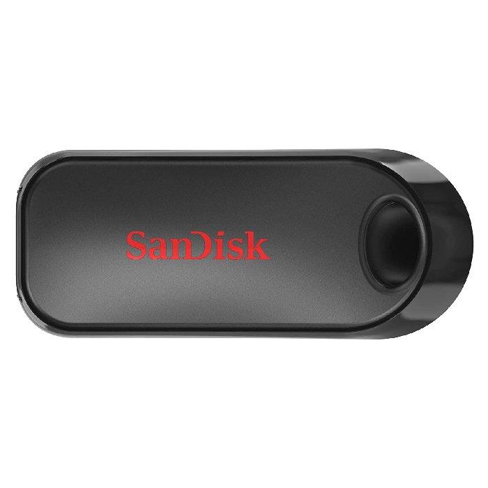 SanDisk Cruzer Snap USB Flash Drive, 32GB, 3-pack, SDCZ62-032G-G46T - Black/Blue/Red