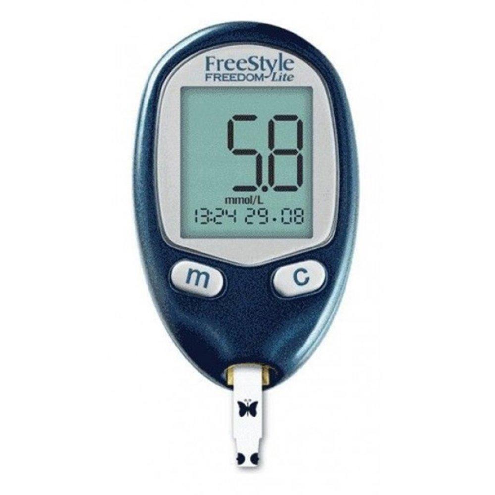 Omron Blood Pressure Monitor + Abbott Glucose Monitor + 50 Strips - HEM-7143-E