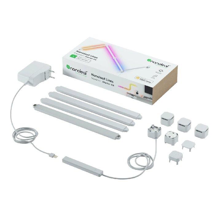 Nanoleaf 4 Lines 90 Degrees Smarter Kit, NL59K01-4SN00 – White