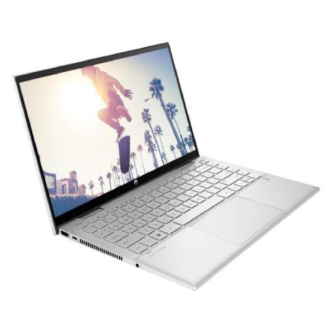HP Pavilion x360 Laptop, intel Core i5, 8GB RAM, 512GB SSD, 14-inch, Intel Graphics Xe, Windows 11, 14-DY1007NX - Silver