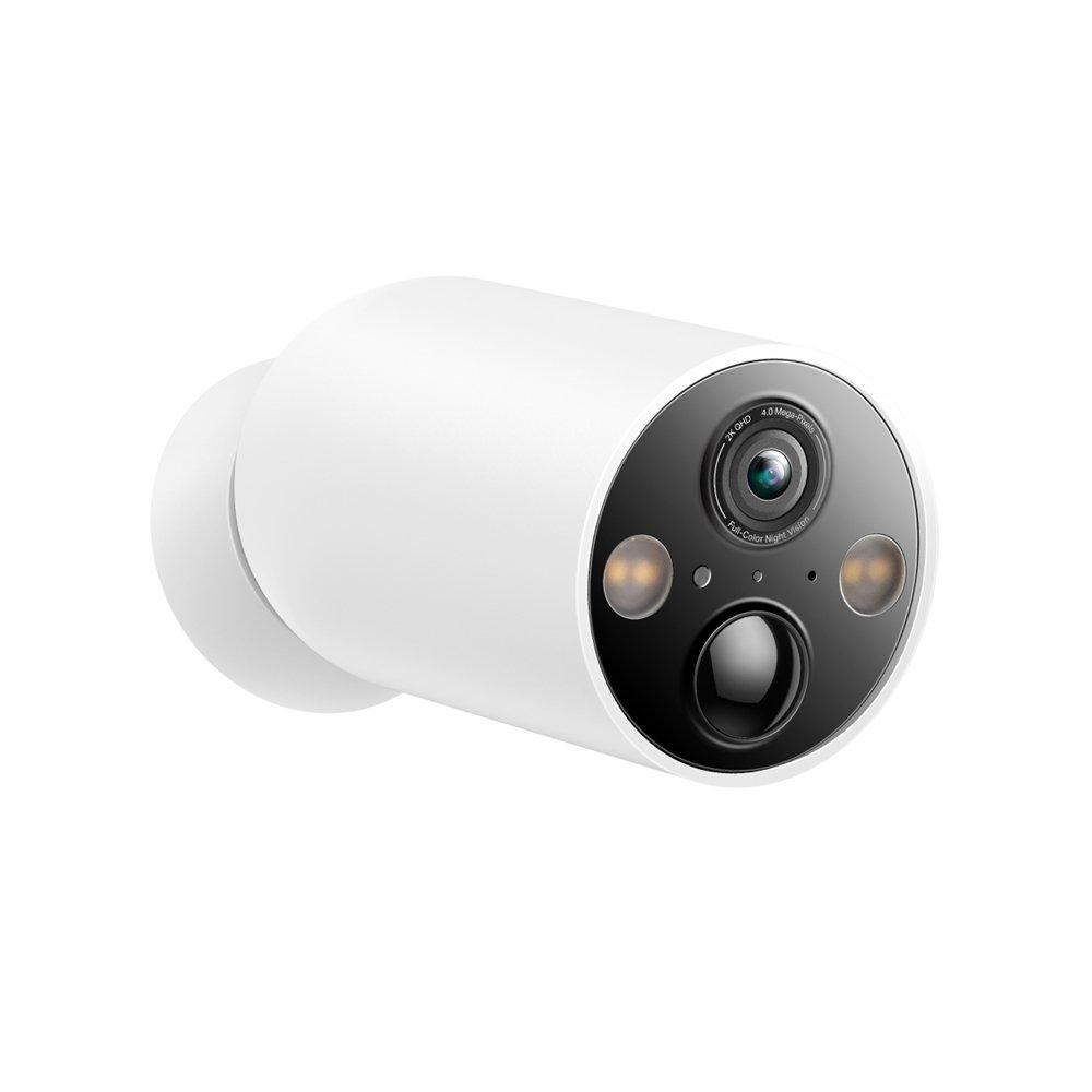 Smart Wire-Free Security Camera System, 2-Camera System, 2K QHD, TAPOC420S2 – White